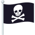 🏴‍☠️ pirate flag display on JoyPixels